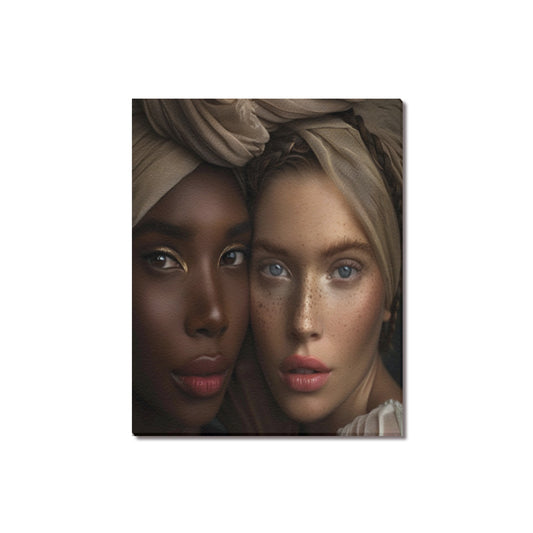 Frame Canvas Print 16"x20" (The Power of the Collective)