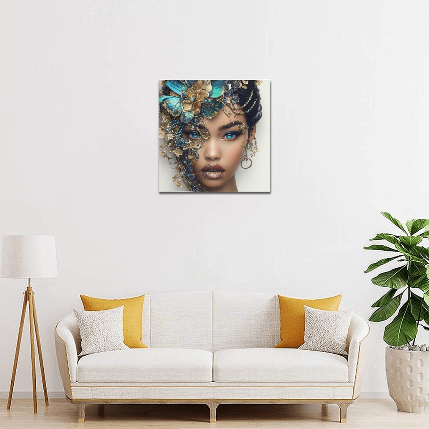 Black Beauty Canvas 16x16