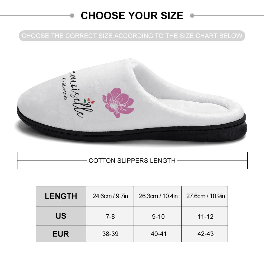 Cotton slippers