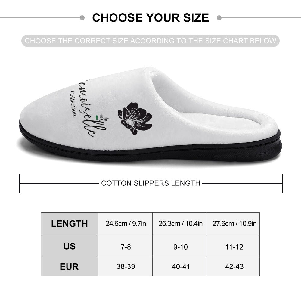 Cotton slippers
