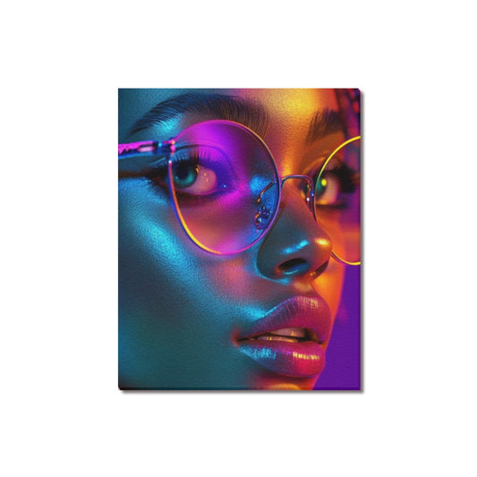 Frame Canvas Print 16"x20" (Re-Writing History) Series