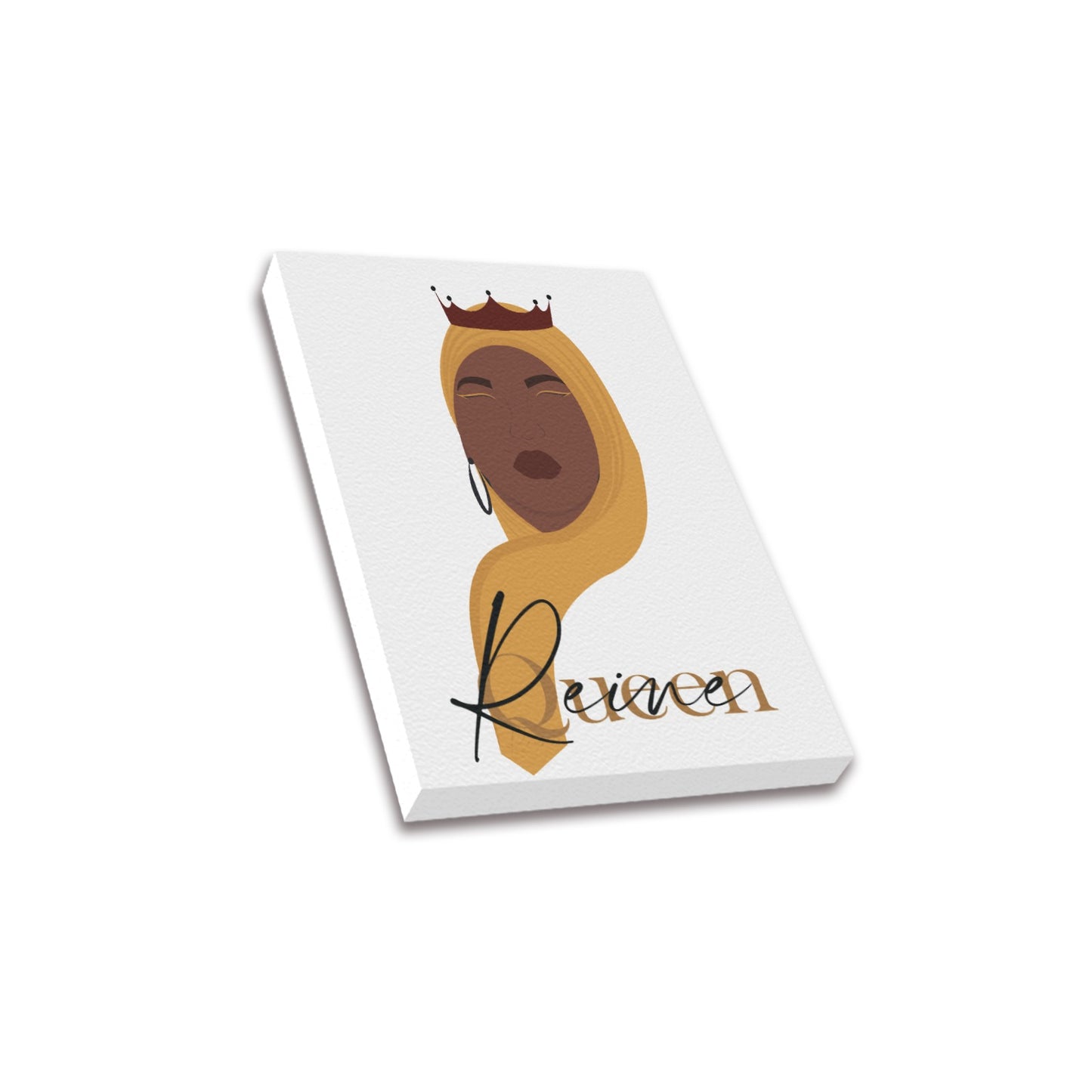 Queen Collection Frame Canvas Print 8"x10"
