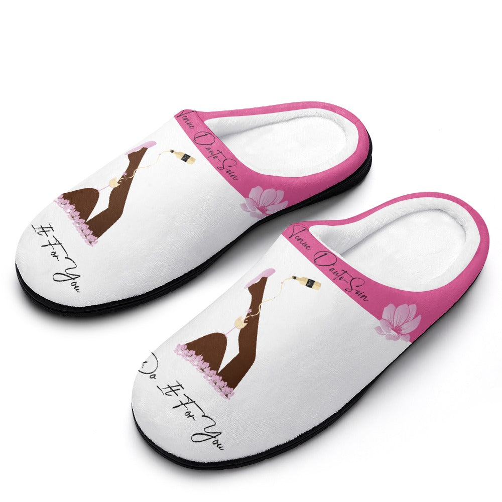 Cotton slippers