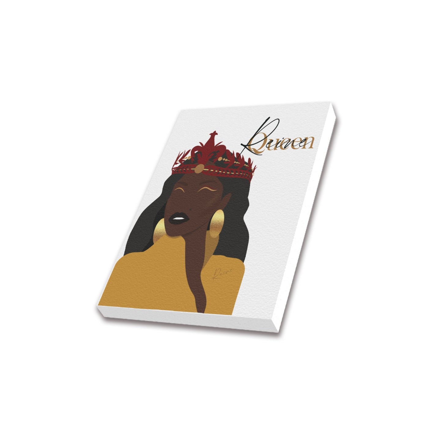 Queen Collection Frame Canvas Print 8"x10"