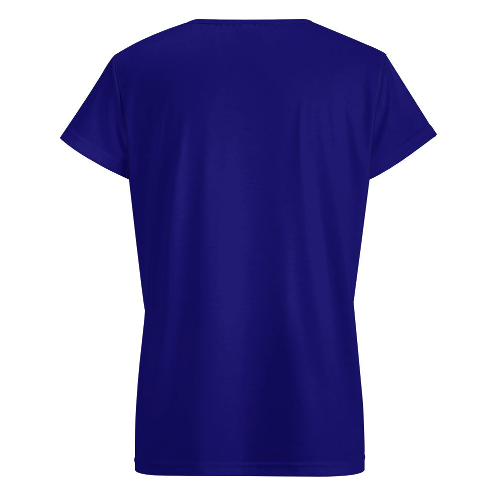 V-neck short sleeve T-shirt