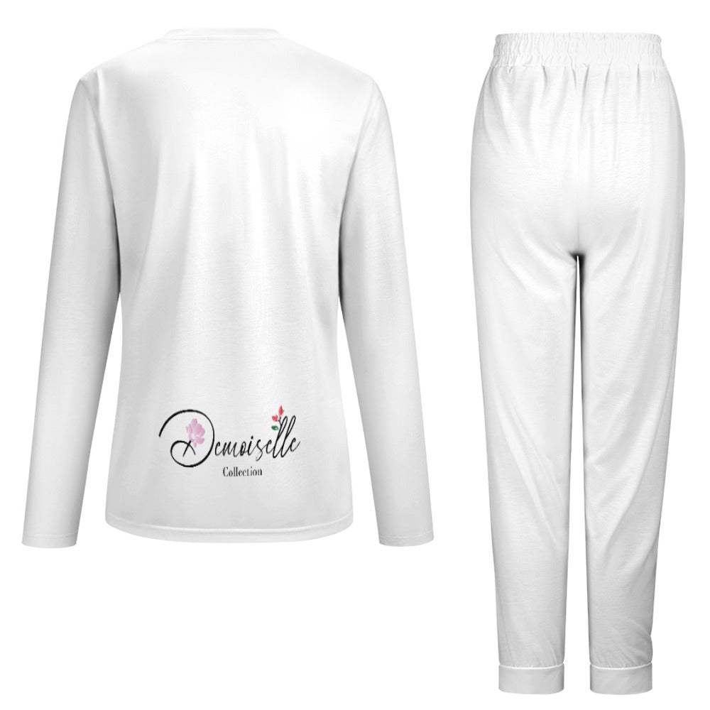 Damsel Wine Pajama Set