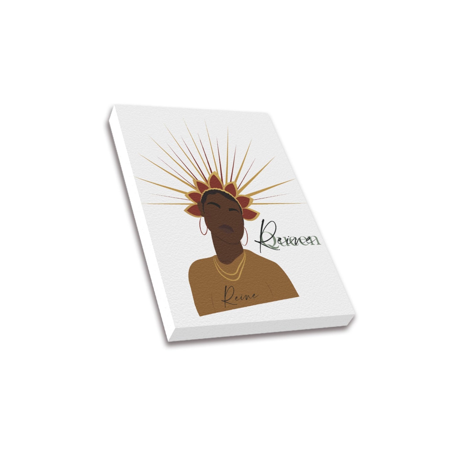 Queen Collection Frame Canvas Print 8"x10"