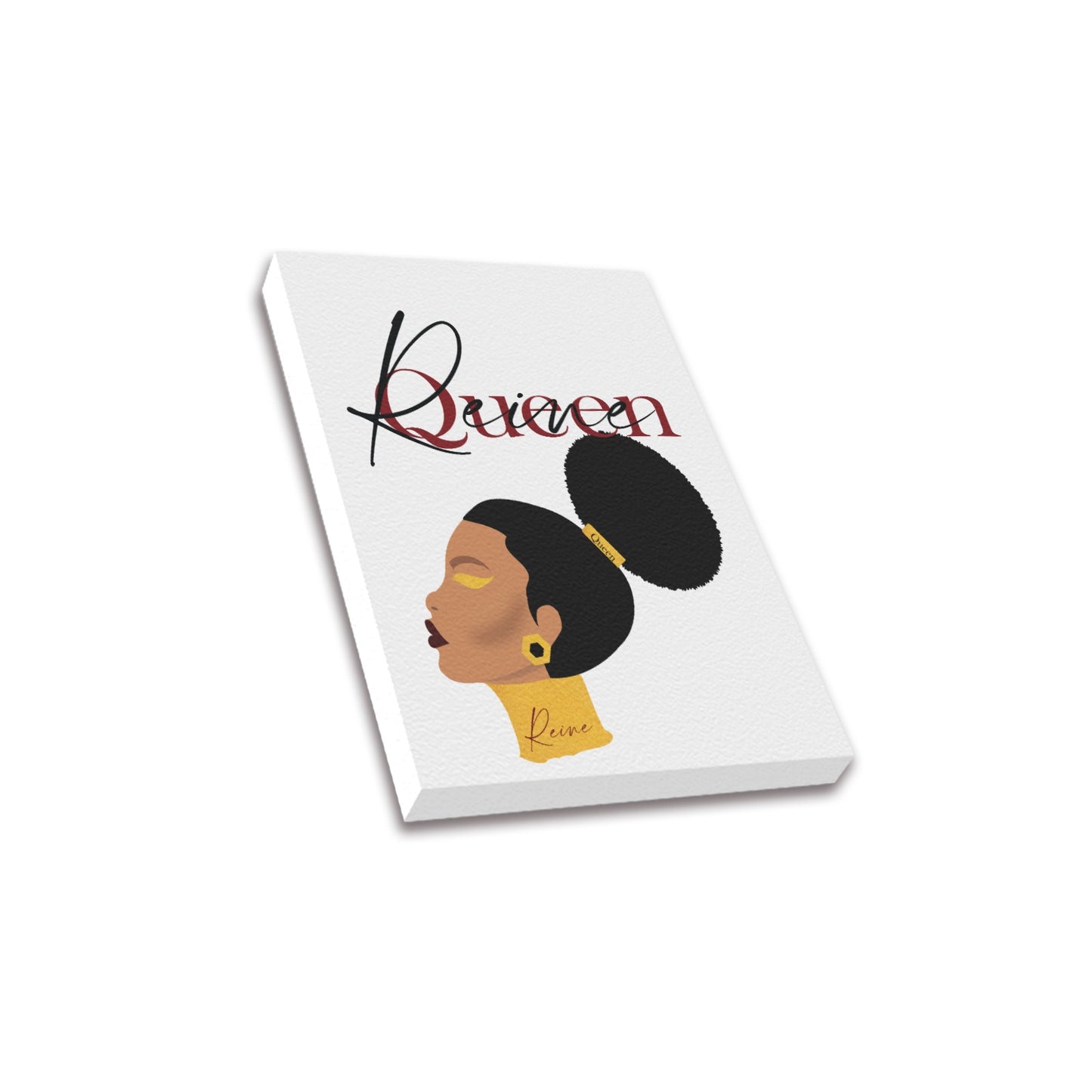 Queen Collection Frame Canvas Print 8"x10"