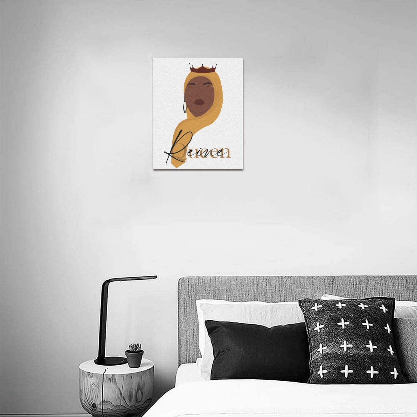 Queen Collection Frame Canvas Print 8"x10"
