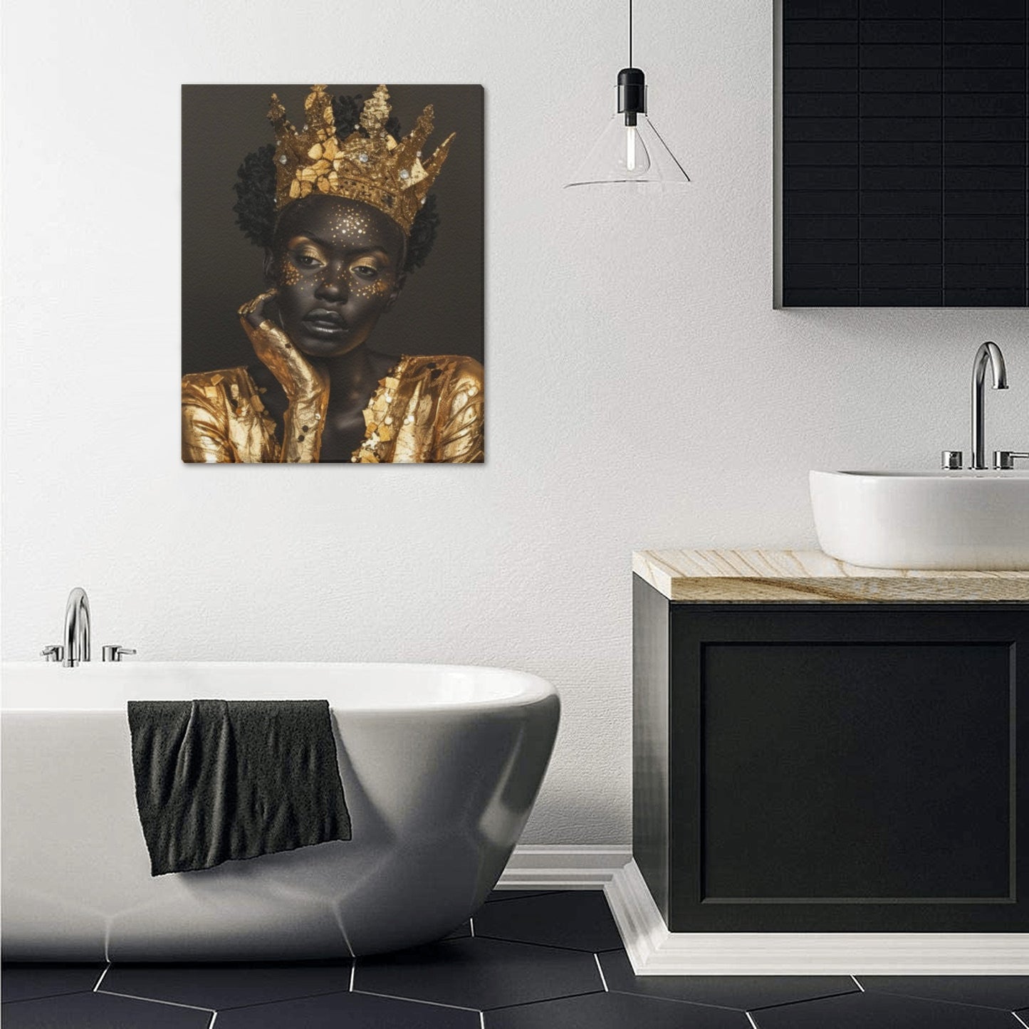 Frame Canvas Print 16"x20" (Reign)