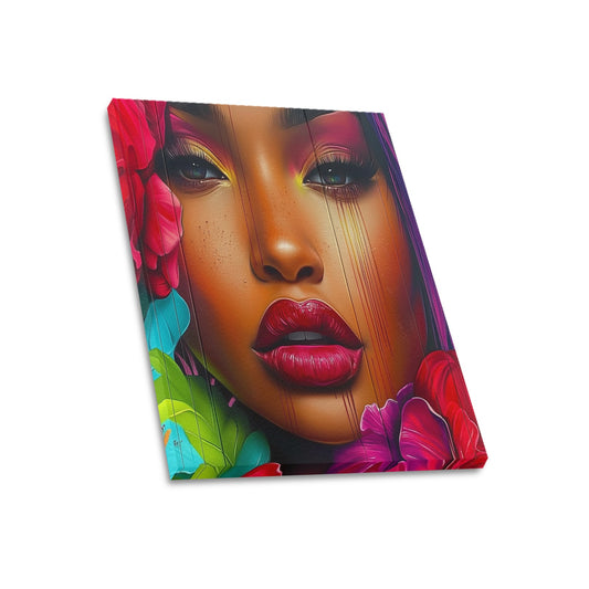 Frame Canvas Print 20"x24" (Be Present)