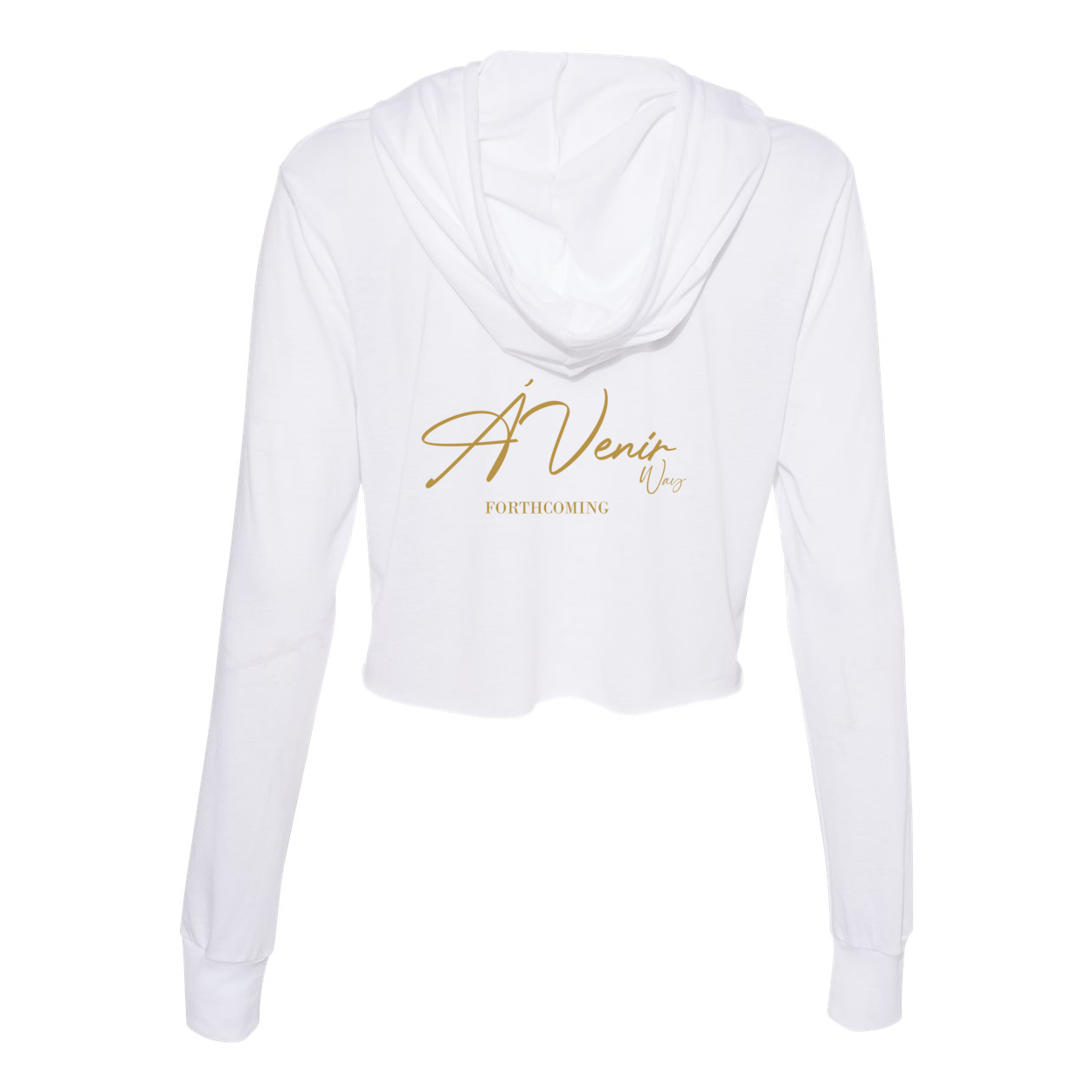 Modern Queen “Reine” Cropped Long Sleeve Hoodie
