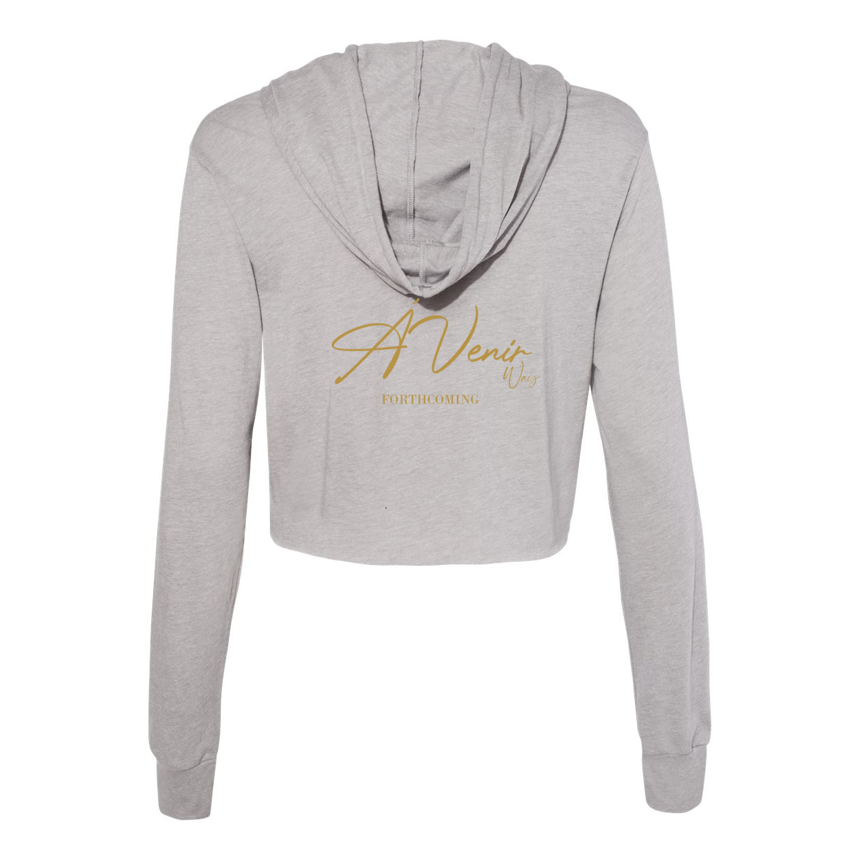 Modern Queen “Reine” Cropped Long Sleeve Hoodie