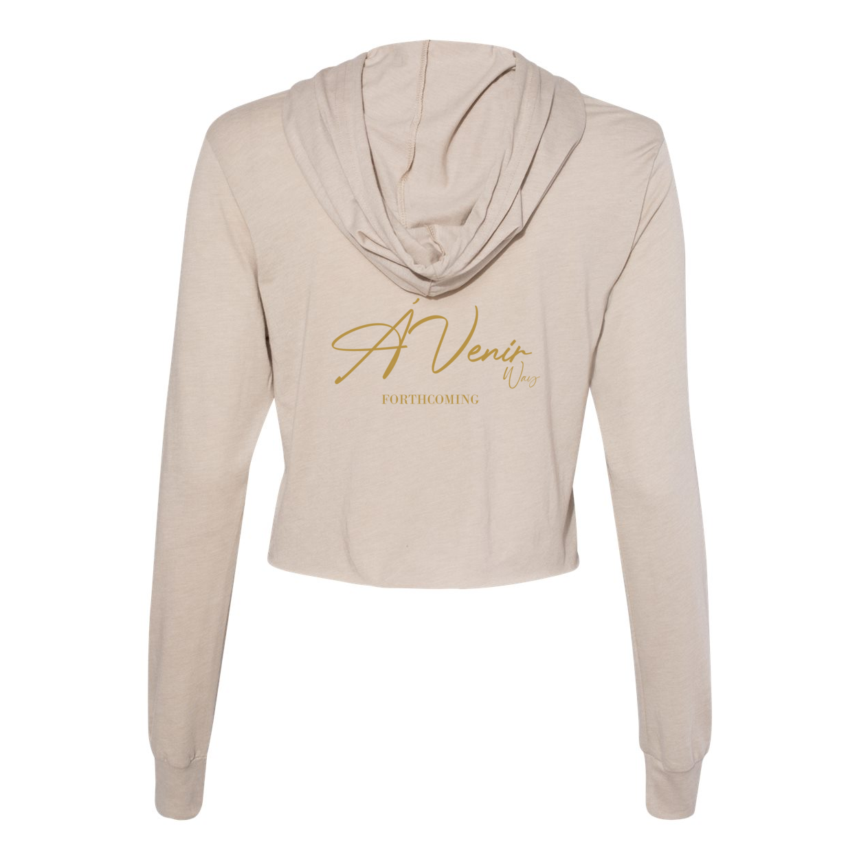 Modern Queen “Reine” Cropped Long Sleeve Hoodie