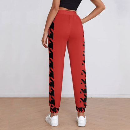 New Houndstooth Print Sweatpants