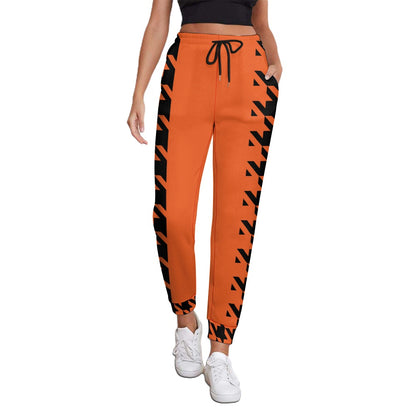 New Houndstooth Print Sweatpants