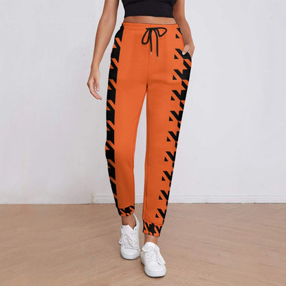 New Houndstooth Print Sweatpants