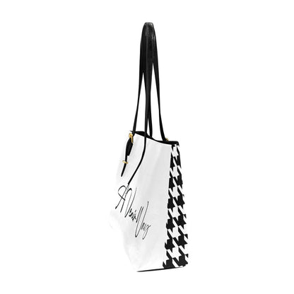 Houndstooth Tote Bag (Large)