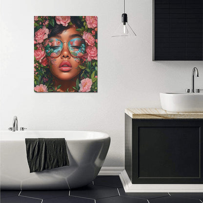 Frame Canvas Print 20"x24" (I AM)