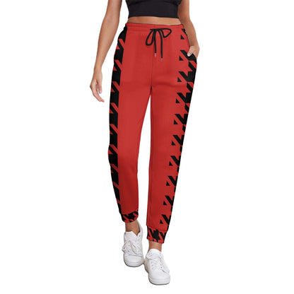 New Houndstooth Print Sweatpants