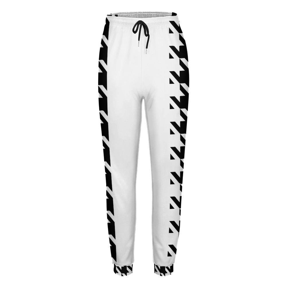 New Houndstooth Print Sweatpants