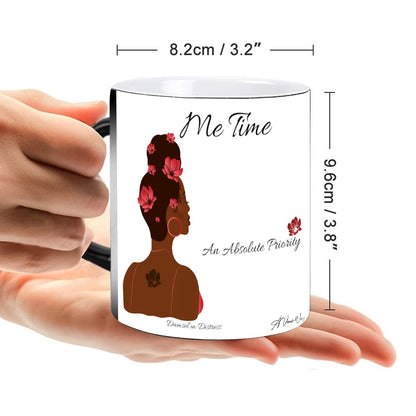 "Me Time Face" Color Changing Mug