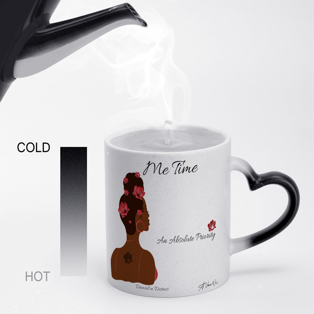 "Me Time Face" Color Changing Mug