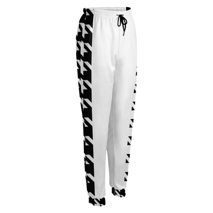 New Houndstooth Print Sweatpants