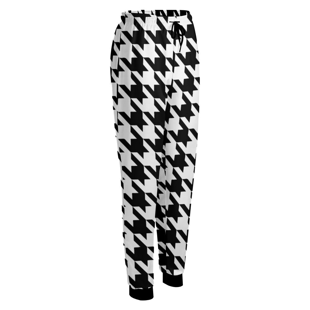 New Houndstooth Print Sweatpants