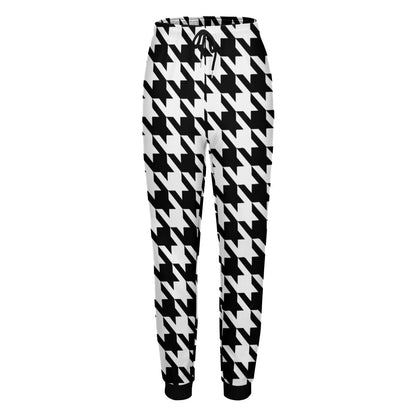 New Houndstooth Print Sweatpants